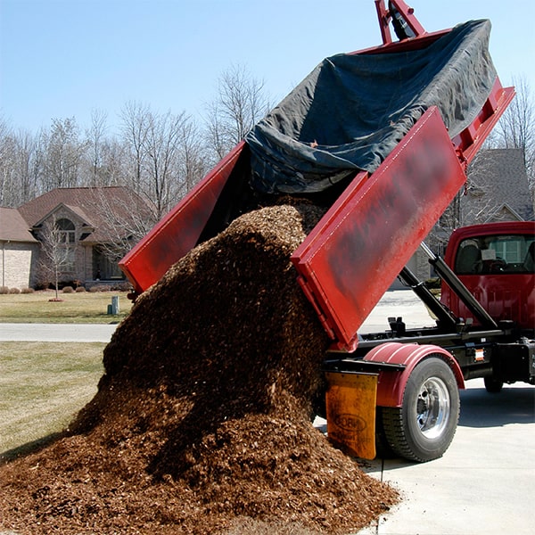 there may be additional fees for mulch delivery, such as delivery or handling fees